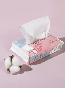 KIMHOME 32pcs Disposable Facial Cleansing Towel - White - View 4