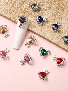 12入組心形戒指行星六色珠寶袋 - 彩色 - 查看 2