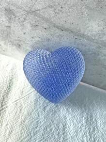 1pc Heart Design DIY Silicone Mold - White - View 4