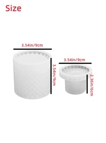 1入組收納盒設計DIY矽膠模具 - 白色 - 查看 3