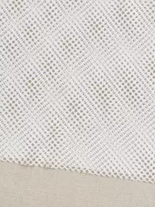 SHEIN VCAY Sheer Mesh Cover Up Dress Summer - White - View 5