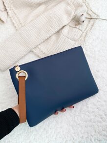 ly hợp màu trơn Thanh lịch - Màu xanh hải quân - Xem 1