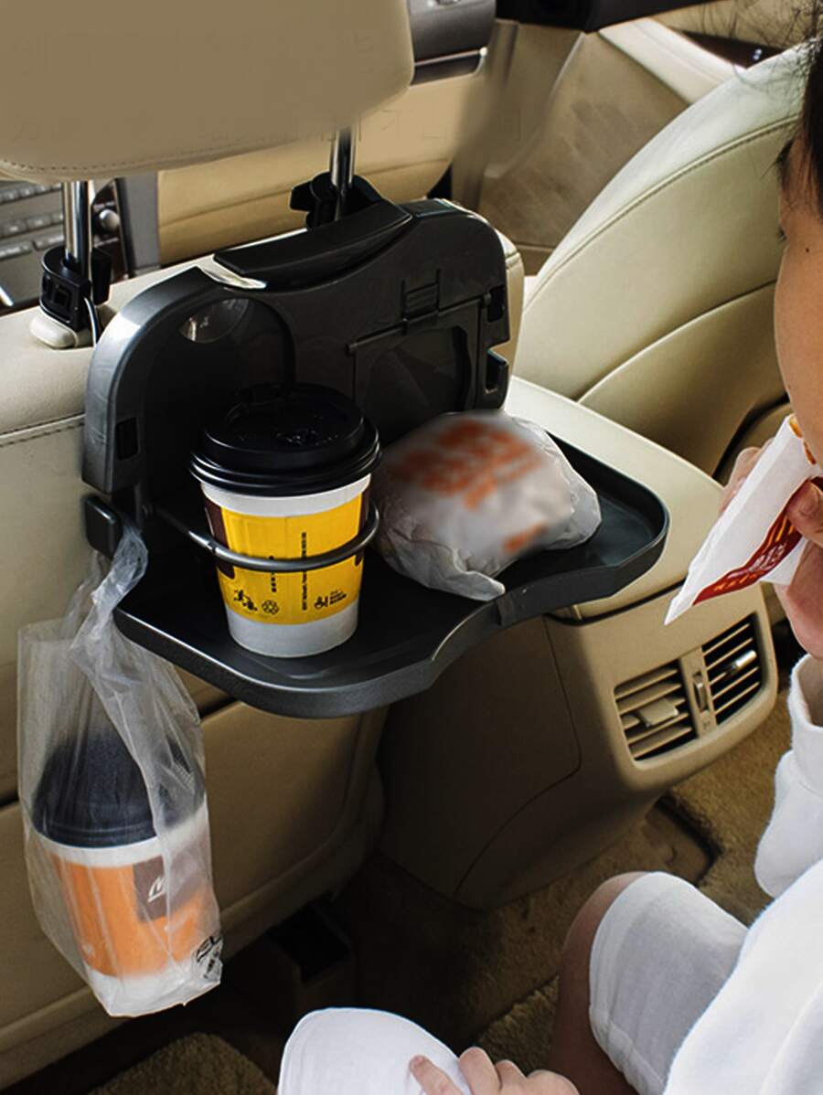 1入組車座後背杯子支架 - 黑色 - 查看 1