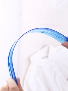 1 Stück zufällige Farbe Lineal, Lineale - Verschiedenfarbig - Übersicht 4