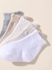 5 đôi tất rắn cho bé - Nhiều màu - Xem 2