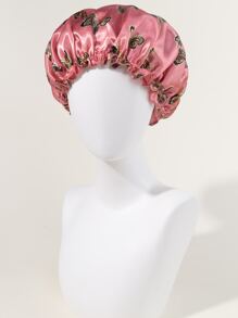 蝴蝶印花发帽 睡眠帽 - 彩色 - 查看 3