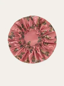 蝴蝶印花发帽 睡眠帽 - 彩色 - 查看 4