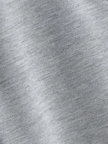 Manfinity Homme 男士人像和馬印花條紋飾邊POLO衫 - 灰色 - 查看 3