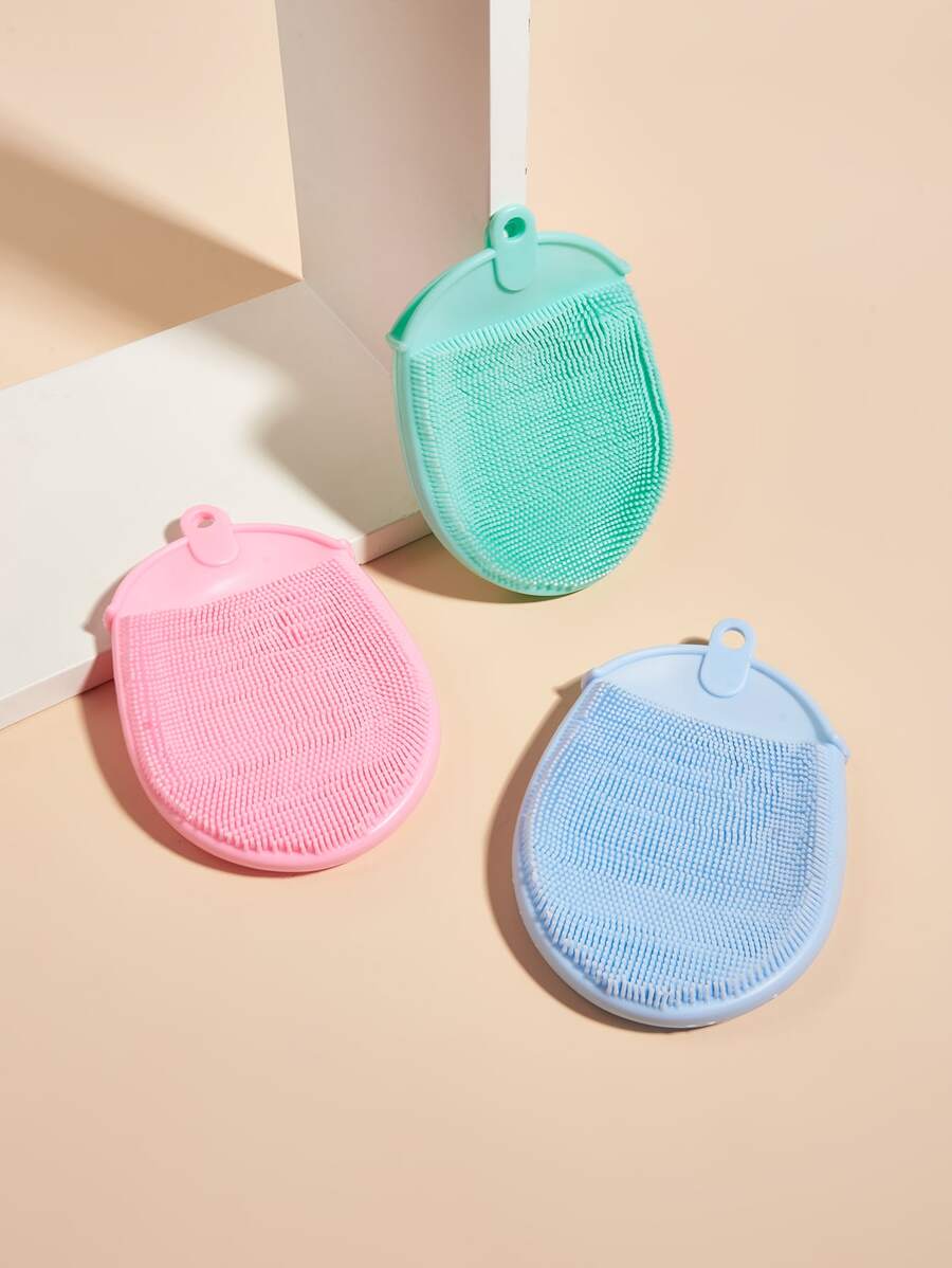 1pc Random Color Pet Bath Brush For Dog And Cat For Massage - Multicolor - View 1