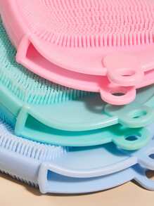 1pc Random Color Pet Bath Brush For Dog And Cat For Massage - Multicolor - View 4