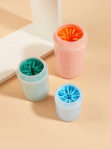 1 Stück Zufällige Farbe Haustier Fuß Reinigung Tasse