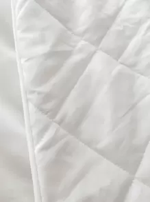 1 pieza Colcha hoja de arce con bordado - Blanco - Ver 7