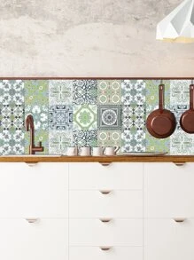 10 cái Mô Hình Hình Học Nhà Bếp Sticker - Nhiều màu - Xem 5