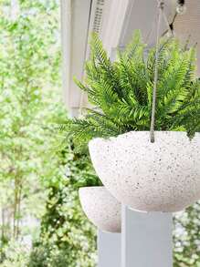 1 cây dương xỉ Boston nhân tạo Cây nhân tạo Cây xanh ngoài trời Cây bụi giả Chống tia UV Cho Vườn Hiên Trước Bàn Cửa Sổ Hộp Trang Trí Nhà - màu xanh lá - Xem 8