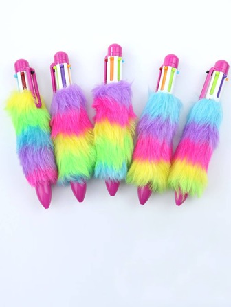 1 pieza Bolígrafo al azar felpa