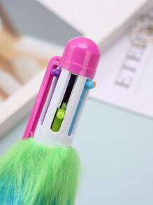 1入組隨機長毛絨圓珠筆 - 彩色 - 查看 3