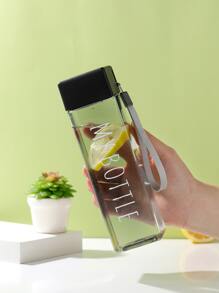 1入組便攜水瓶 - 黑色 - 查看 4