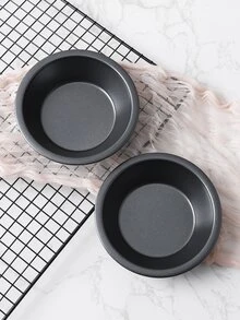 1pc Carbon Steel Cake Mold - Black - View 7