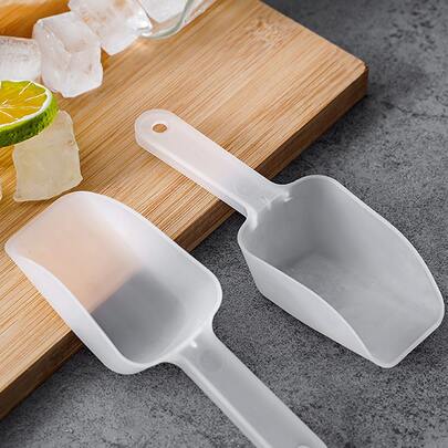 1 Cái Muỗng Đá Đa Năng, Muỗng Đá PP Trong Suốt Dùng Trong Hộ Gia Đình