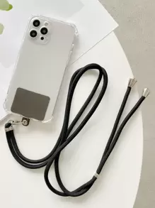 Clear Phone Case With Lanyard - Clear - View 1