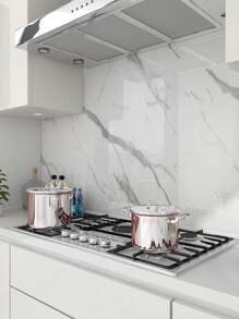 Artyuan- Giấy dán tường đá cẩm thạch bóng - Đá granit trắng/xám, thích hợp cho mặt bàn bếp, tủ bếp, cải tạo đồ nội thất, dày, có thể tháo rời, cuộn vinyl dễ sử dụng (15,76*118 inch) - Nhiều màu - Xem 2