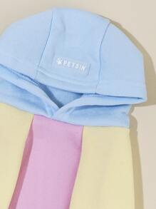 PETSIN 适合小狗的彩色宠物连帽衫 - 适合小狗的鲜艳多色连帽衫；让小狗在秋季和早春郊游、家庭聚会、小狗公园旅行和旅行期间保持温暖。 - 彩色 - 查看 8