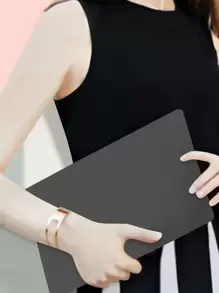 2 chiếc Vỏ rắn tương thích với Macbook Air A1932 13 inch - màu đen - Xem 5