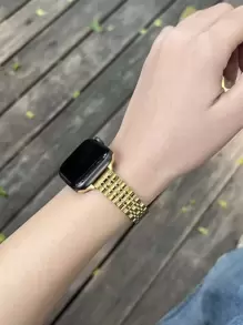 Edelstahl Uhrenarmband kompatibel zu Apple Watch