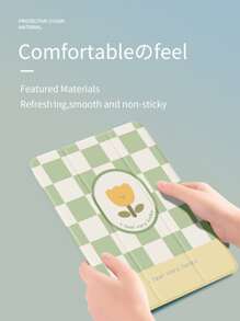 Ốp lưng Flower Pad tương thích với iPad thế hệ 7/8/9 10,2 inch, có nắp, có giá đỡ bút, hỗ trợ nắp tự động ngủ/thức - Nhiều màu - Xem 6