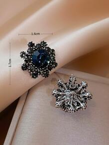 Andkiss 水鑽裝飾耳墜