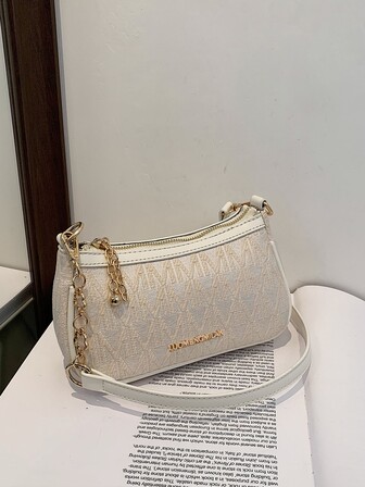 Mini Letter Graphic Chain Bag