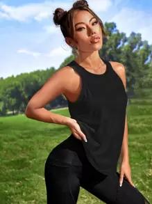 Powerista Camo Print Sports Tank Top