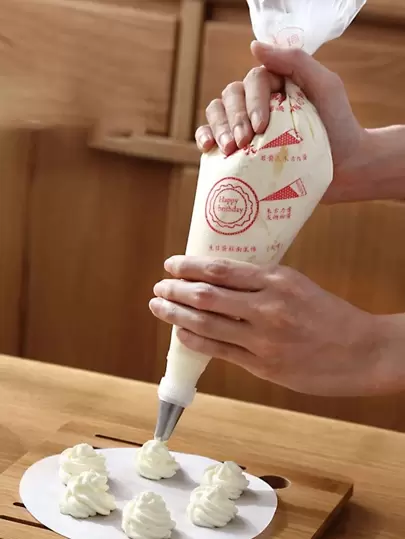 10入組廚房糕點裱花袋