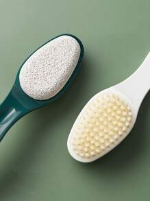 1pc Bàn chải tắm màu ngẫu nhiên hai mặt - Nhiều màu - Xem 3