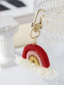 Rainbow Decor Bag Charm - Multicolor - View 2