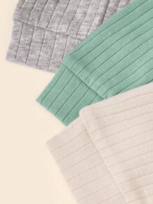 3pcs Baby Solid Hat - Multicolor - View 4