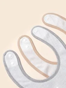 Bebé 3 piezas Babero unicolor - Multicolor - Ver 6