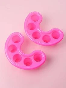 2pcs Nail Soak Bowl,Nail Supplies,Nail Tools,Nail Art Tools,Back To School,Nails,Nail Tools For Press On Nails - Hot Pink - View 2