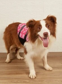 Floral Print Pet Life Jacket - Multicolor - View 2