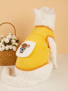 Crossbody Bag Decor Pet Tank - Yellow - View 1