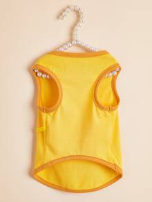 Crossbody Bag Decor Pet Tank - Yellow - View 3