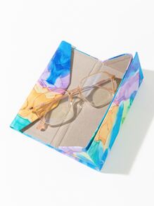 Hộp đựng kính in đá cẩm thạch - Nhiều màu - Xem 3