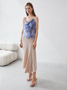 MOTF PREMIUM 100% SILK GALAXY CAMI TOP - Multicolor - View 7