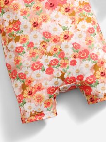 SHEIN Rompers Em bé Hoa Tất cả trên in - Nhiều màu - Xem 4