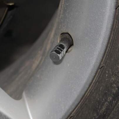 Aluminum Alloy Tire Valve Stem, Tire Valve Stem Cap, Aluminum Alloy Tire Valve Stem Dust Cover, Universal Auto Parts For Cars, Trucks, SUVs, Motorcycles, Bicycles