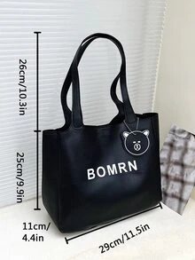 Túi vai - màu đen - Xem 7