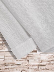 Manfinity Hypemode Men Textured Shirt Without Tee - White - View 4