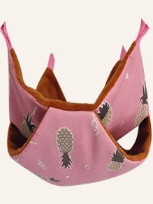 1pc Pineapple Print Pet Hammock - Multicolor - View 2