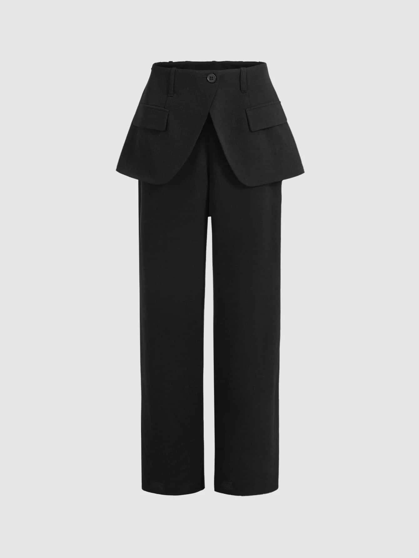 SHEIN MOD Quần lót vải lót 2 trong 1 - màu đen - Xem 1