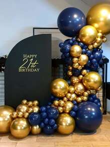 101 piezas kit de arco de globo decorativo - Multicolor - Ver 1